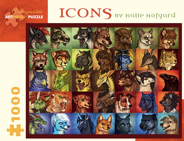 Pomegranate (AA926) - Katie Hofgard: "Icons" - 1000 piezas