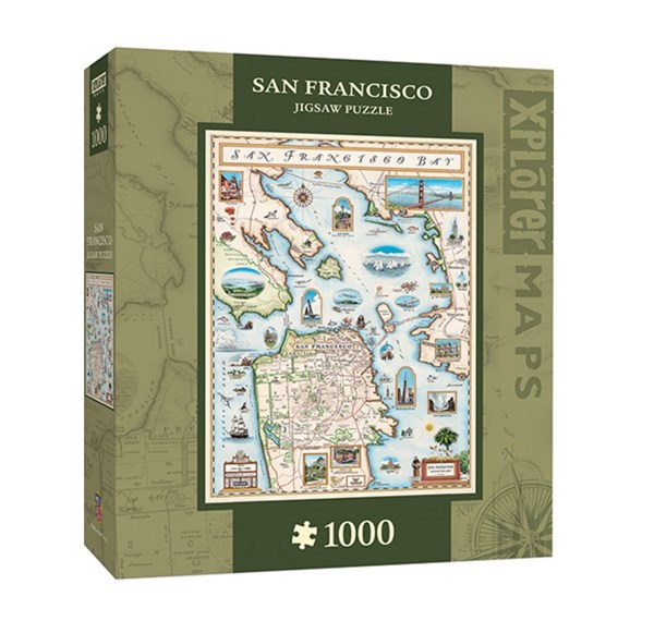 MasterPieces (71705) - "San Francisco Bay" - 1000 piezas