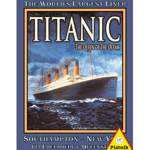 Piatnik (538940) - "Titanic" - 1000 piezas