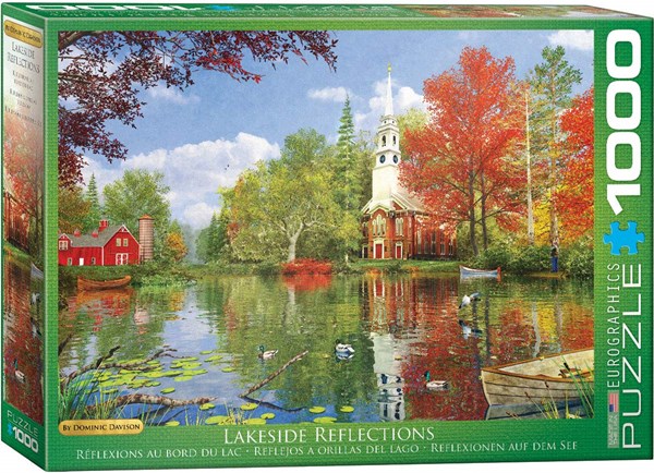 Eurographics (6000-0696) - Dominic Davison: "Lakeside Reflections" - 1000 piezas