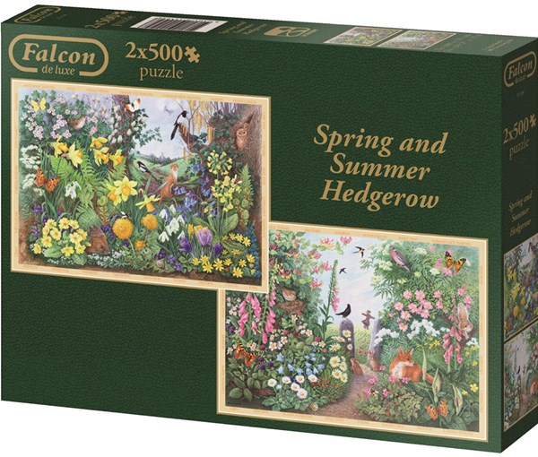 Falcon (11104) - "Spring & Summer Hedgerow" - 500 piezas