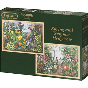 Falcon (11104) - "Spring & Summer Hedgerow" - 500 piezas