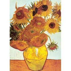 Eurographics (6000-3688) - Vincent van Gogh: "Twelve Sunflowers" - 1000 piezas
