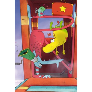 Schmidt Spiele (56227) - "Molly Monster, Big sister" - 48 piezas