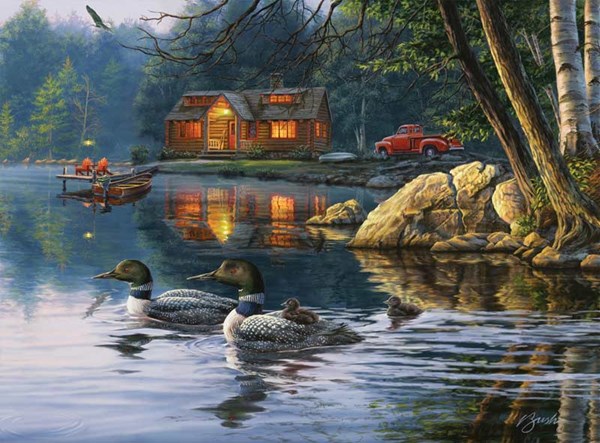 Buffalo Games (11237) - Darrell Bush: "Echo Bay" - 1000 piezas