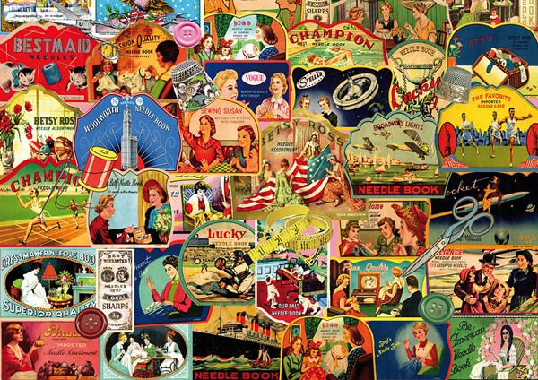Piatnik (541445) - "Needle Books" - 1000 piezas