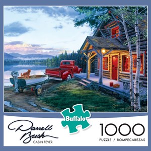 Buffalo Games (11229) - Darrell Bush: "Cabin Fever" - 1000 piezas