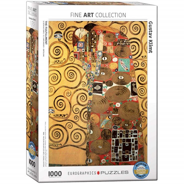 Eurographics (6000-9961) - Gustav Klimt: "The Fulfillment" - 1000 piezas