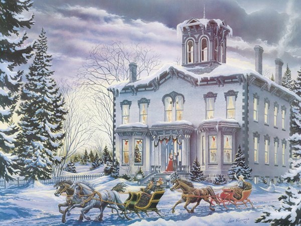 Cobble Hill (54333) - "Christmas at Kilbride" - 275 piezas