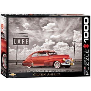 Eurographics (6000-0667) - "1948 Chevrolet Fleetline Aerosedan" - 1000 piezas