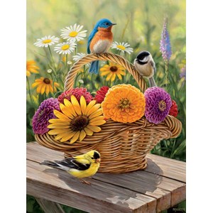Cobble Hill (54339) - Rosemary Millette: "Summer Bouquet" - 275 piezas