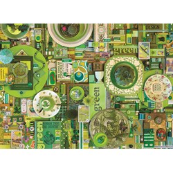 Cobble Hill (51864) - Shelley Davies: "Green" - 1000 piezas