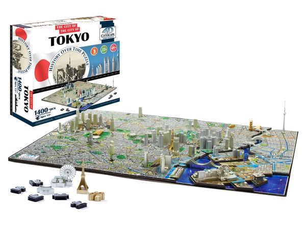 4D Cityscape (40034) - "Tokyo" - 1000 piezas