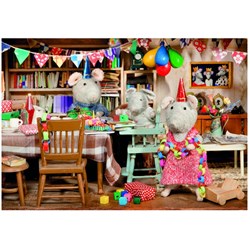 Heye (29705) - Karina Schaapman: "Mouse Mansion, Celebration" - 500 piezas