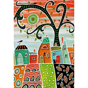 Educa (17091) - Karla Gerard: "White Trim" - 500 piezas