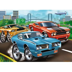 Ravensburger (09591) - "Muscle Cars" - 60 piezas