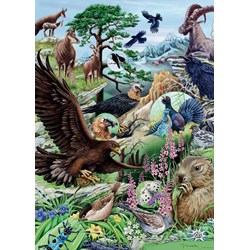 Heye (29618) - M. Wieczorek: "High Mountains" - 1000 piezas