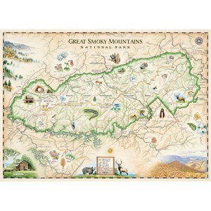MasterPieces (71703) - "Great Smoky Mountains National Park" - 1000 piezas