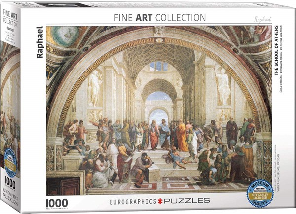 Eurographics (6000-4141) - Raphael: "School of Athens" - 1000 piezas