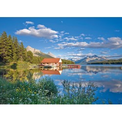 Schmidt Spiele (58334) - "A Weekend At the Lake" - 1000 piezas