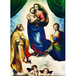 Eurographics (6000-1211) - Raphael: "Sistine Madonna" - 1000 piezas