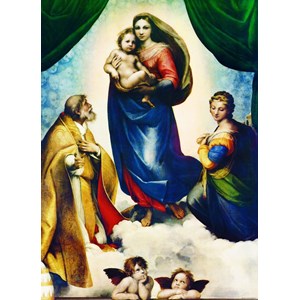Eurographics (6000-1211) - Raphael: "Sistine Madonna" - 1000 piezas