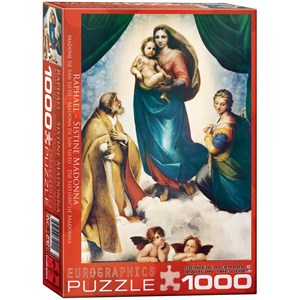 Eurographics (6000-1211) - Raphael: "Sistine Madonna" - 1000 piezas