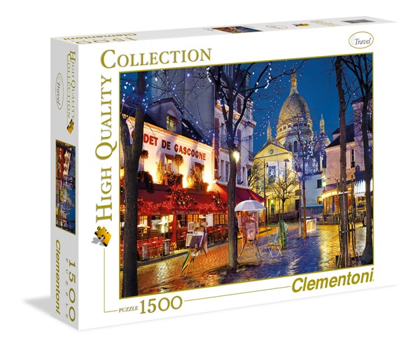 Clementoni (31999) - "Paris, Montmartre" - 1500 piezas