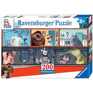 Ravensburger (12834) - "Secret Life of Pets" - 200 piezas