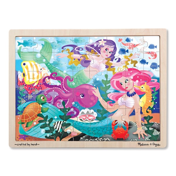 Melissa and Doug (2911) - "Mermaid Fantasea" - 48 piezas