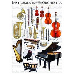 Eurographics (6000-1410) - "Instruments of the Orchestra" - 1000 piezas