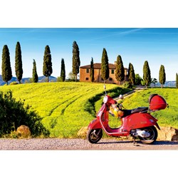 Educa (17121) - "Scooter In Toscana" - 1500 piezas