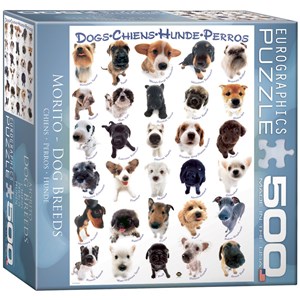 Eurographics (8500-1510) - "Dogs" - 500 piezas