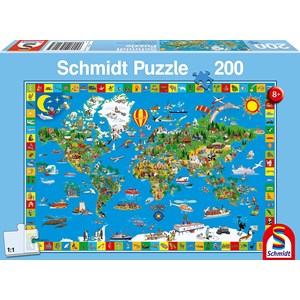 Schmidt Spiele (56118) - "Your Amazing World" - 200 piezas