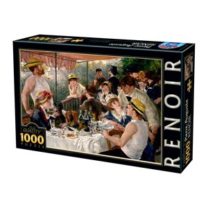 D-Toys (74584) - Pierre-Auguste Renoir: "Luncheon of the Boating Party" - 1000 piezas