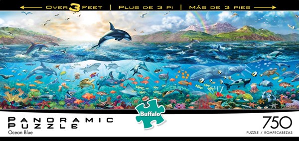 Buffalo Games (14052) - Adrian Chesterman: "The Big Blue Sea" - 750 piezas