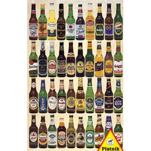 Piatnik (562549) - "Beer Bottles" - 1000 piezas