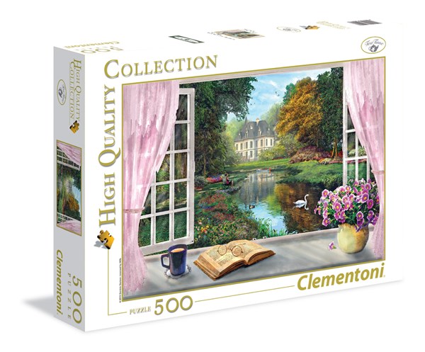 Clementoni (35011) - Dominic Davison: "View on the Garden" - 500 piezas