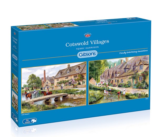 Gibsons (G5028) - Terry Harrison: "Cotswold Villages" - 1000 piezas