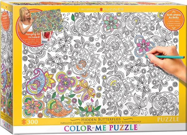 Eurographics (6033-0883) - "Hidden Butterflies" - 300 piezas