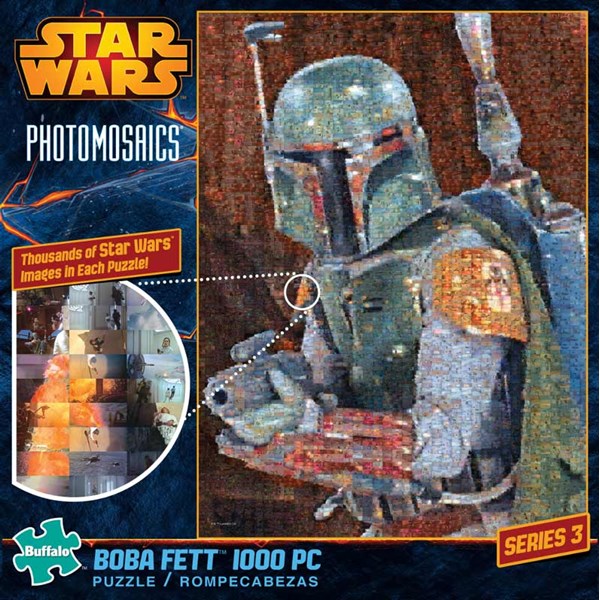 Buffalo Games (10613) - Robert Silvers: "Boba Fett" - 1000 piezas