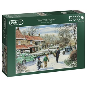 Falcon (11100) - Trevor Mitchell: "Winter Round" - 500 piezas
