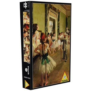 Piatnik (539442) - Edgar Degas: "The Dance Class" - 1000 piezas