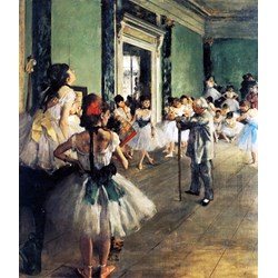 Piatnik (539442) - Edgar Degas: "The Dance Class" - 1000 piezas