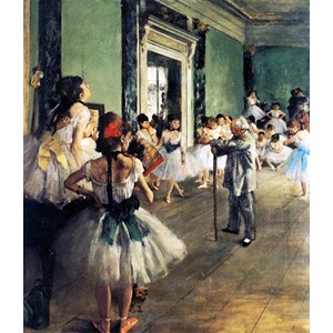 Piatnik (539442) - Edgar Degas: "The Dance Class" - 1000 piezas