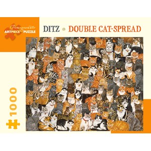Pomegranate (AA997) - "Double Catspread" - 1000 piezas