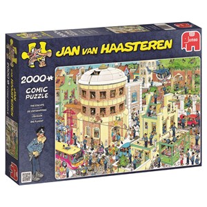 Jumbo (19016) - Jan van Haasteren: "The Escape" - 2000 piezas