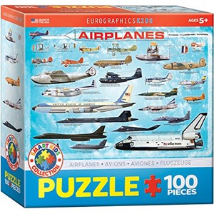 Eurographics (6100-0086) - "Airplanes" - 100 piezas