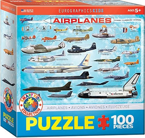 Eurographics (6100-0086) - "Airplanes" - 100 piezas
