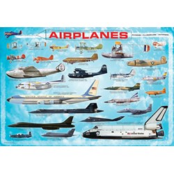 Eurographics (6100-0086) - "Airplanes" - 100 piezas